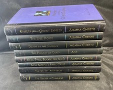 The Agatha Christie Collection Hardback Books Set of 8 - Planet Three (3)