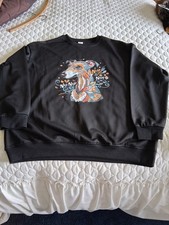 Black Sweatshirt XL Greyhound/Whippet?