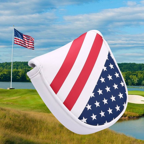 American flag mallet putter - american,