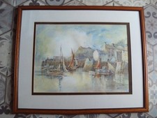 GOOD SIZED SIGNED WATERCOLOUR