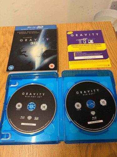 Gravity dvd blu - gravity, (dvd/blu-ray