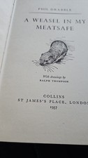 A Weasel In My Meatsafe 1957 Phil Drabble Vintage Book