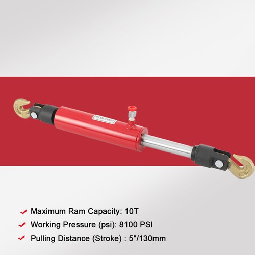 Hydraulic pull back ram - back,
