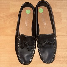 Lola Gonzalez Black Moccasin