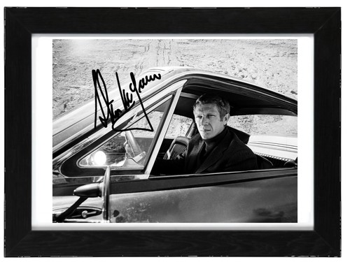Steve mcqueen signed autograph - steve,