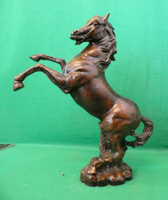 Bronze-Style Rearing Horse Figure sculpture –  by Priory Castings