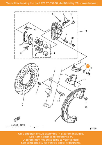 Yamaha washer plate - yamaha,