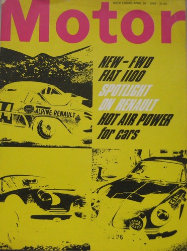 Motor magazine april 1969 - april,