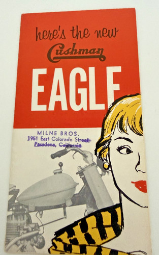 1955 cushman eagle motor - 1955,