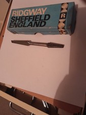 1/4"ridgway slotted srewdriver bit for hand brace, no box.storage rust ,