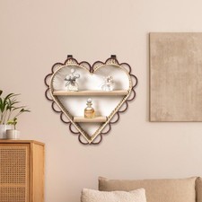 Heart Wall Shelf Trinket
