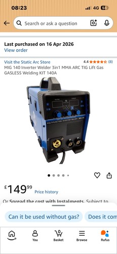 Mig 140 inverter - mig, dc