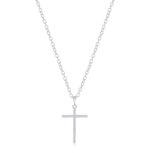 Genuine natural diamond cross - diamond,