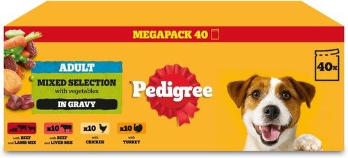 Pedigree adult dog wet food - adult,
