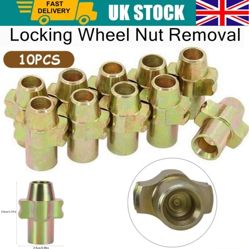 10pcs blades locking wheel nut - locking,