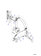 Jaguar Genuine Seat Belt For