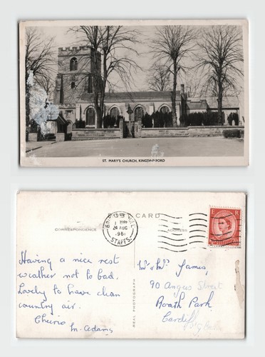 Postcard mary s - st., church