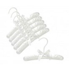 Only Hangers White 10" Satin