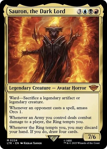 Sauron the dark lord - sauron, custom