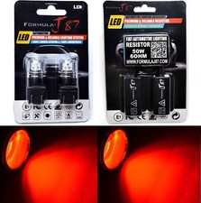 LED 3157 Red Resistor Bulb Light Brake Stop Tail Parking Replacement Upgrade EO