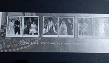 2017 GB Stamps. Royal Wedding Platinum Anniversary Mini Sheet. MNH Unused. D16
