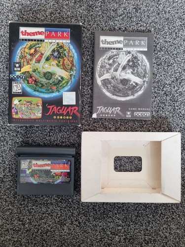 Theme park game atari jaguar - game,