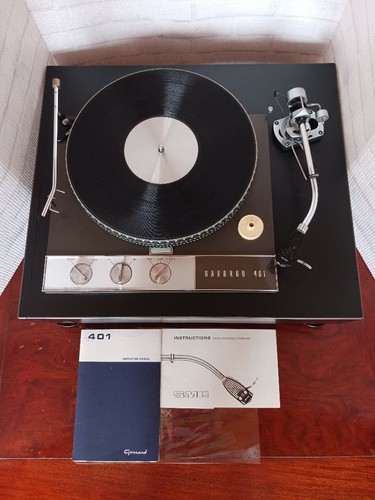 Garrard 401 record - , with
