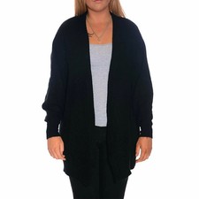 H&M Womens Open Cardigan Ladies knit Casual Long Sleeve Top Sweater