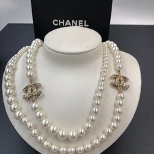 Necklace Elegant Crystal Pearl