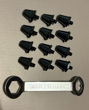 Nike Metal Studs (Full Set)  13/15mm Black Studs And Stud Key…