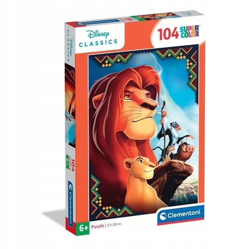 Clementoni 104 lion king - clementoni,