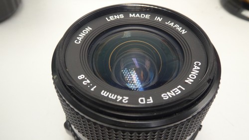 Canon lens 24mm 8 - fd,