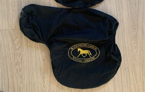 Black country saddle cover - saddle,