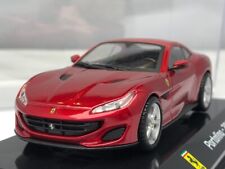 2018 Ferrari Portofino Metallic Red 1/43 Diecast Model Car IXO Altaya