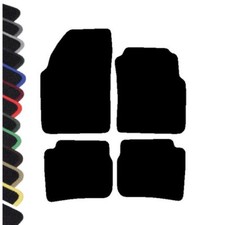 Fits Nissan Primera 1996-2001 Black Tailored Car Mats COLOURED BINDING