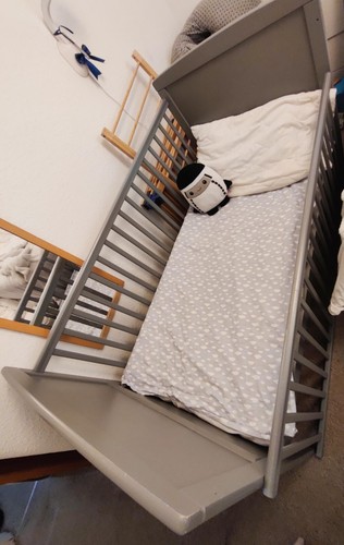 Cotbed grey cot - cot,