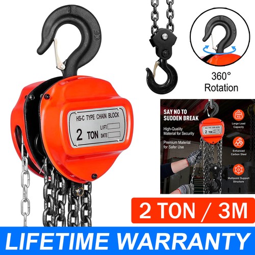 Chain hoist block and - hoist,