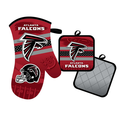 Atlanta falcons oven mitt and - oven,