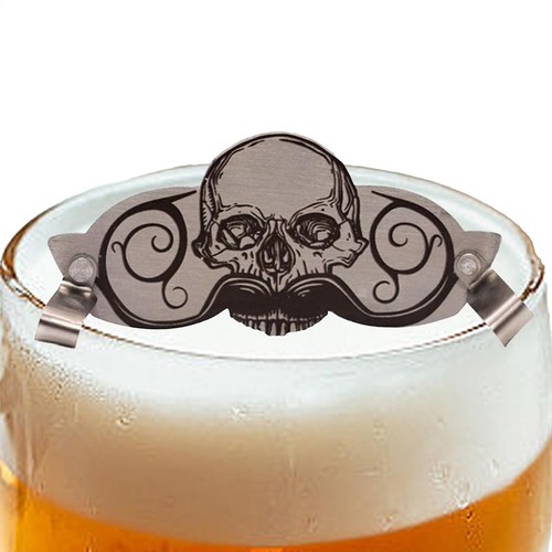 Mustache cup guard stainless - guard,