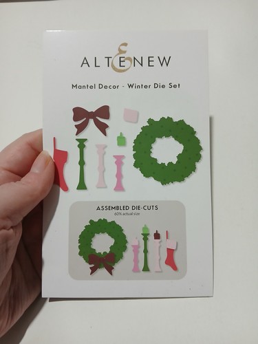 Altenew mantel decor - altenew, winter