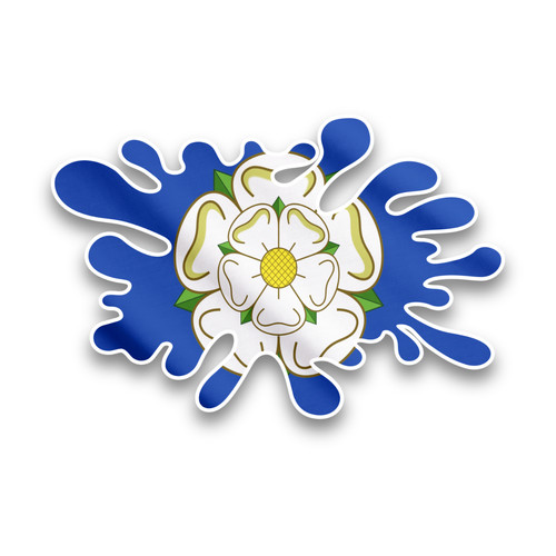 Yorkshire rose county flag - rose,