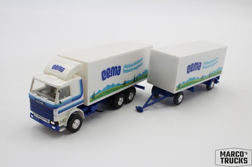 Herpa scania 142m - 142m, cema