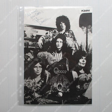 Queen John Deacon Autograph