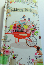 Slim Modern Telephone Address Book Contact Email Mobile & Notes With A-Z Index 