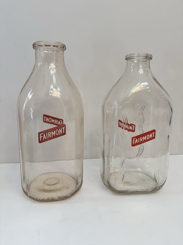 Vintage fairmont glass milk - vintage,