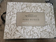 Morris & Co Luxury Wallpaper Sample book Pure North