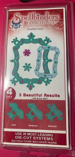 Spellbinders snowflake frame - spellbinders,