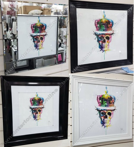 Skull with crown