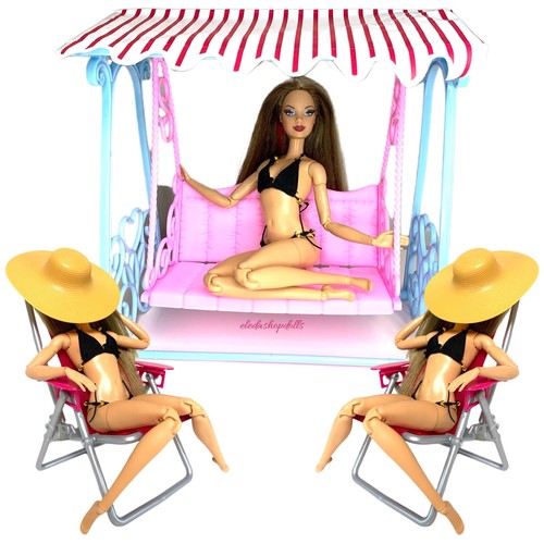 Fashion doll garden swing 6 - doll, 1:6