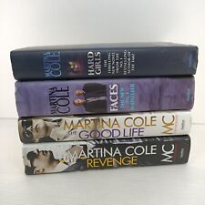 4x Martina Cole Family Mystery Novels Hardcover Book Bundle Hard Girls SIGNED